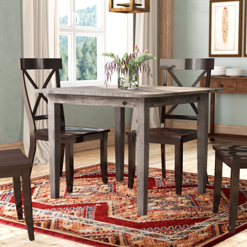 Mistana Jarvis Drop Leaf Rubberwood Dining Table & Reviews Wayfair